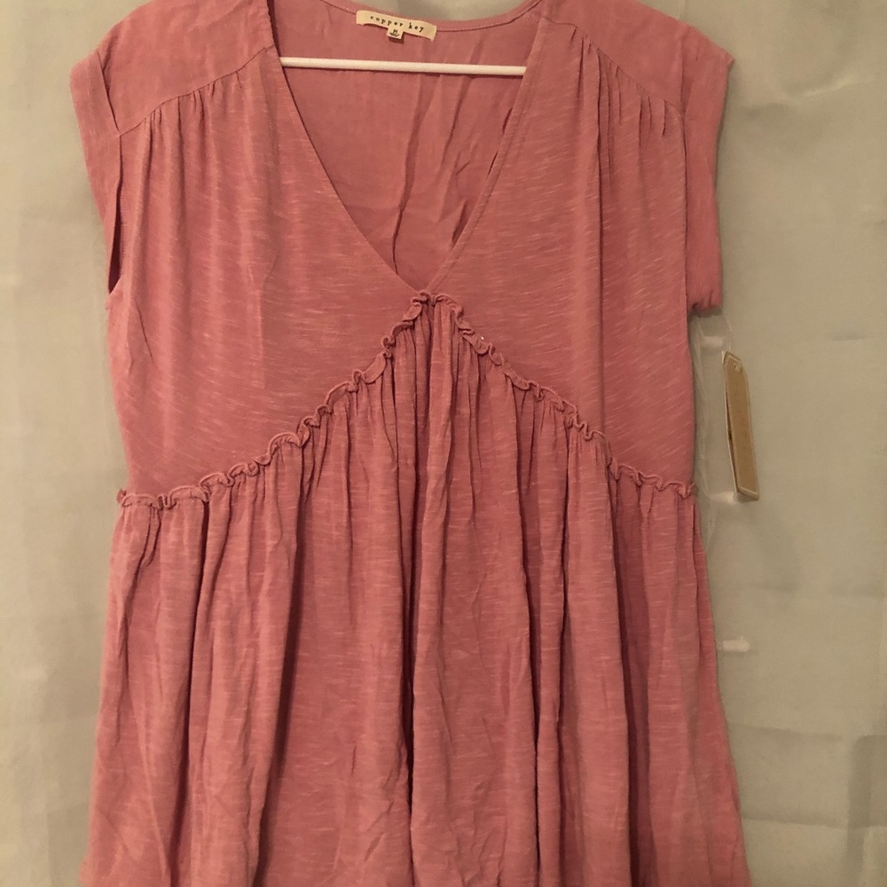 Pink babydoll tip ever cute and simple